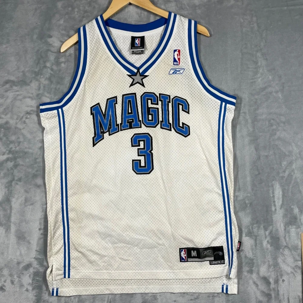 Reebok NBA Orlando Magic Steve Francis 3 Jersey Mens Medium Length +2 White